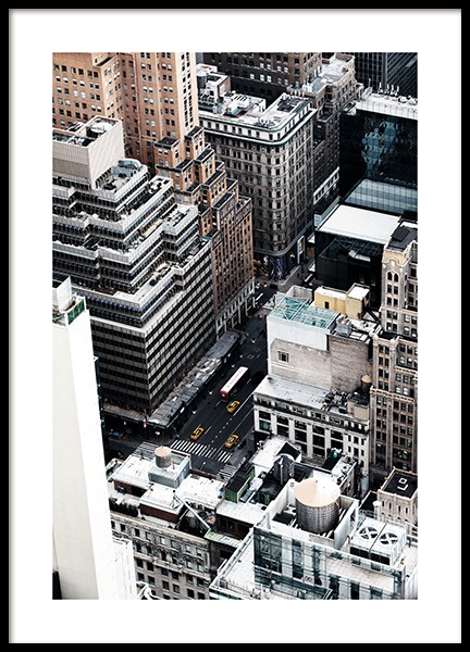 New York View Poster in de groep Posters / Fotokunst bij Desenio AB (11324)