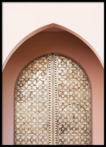 Golden Door Poster in de groep Posters / Fotokunst bij Desenio AB (14220)