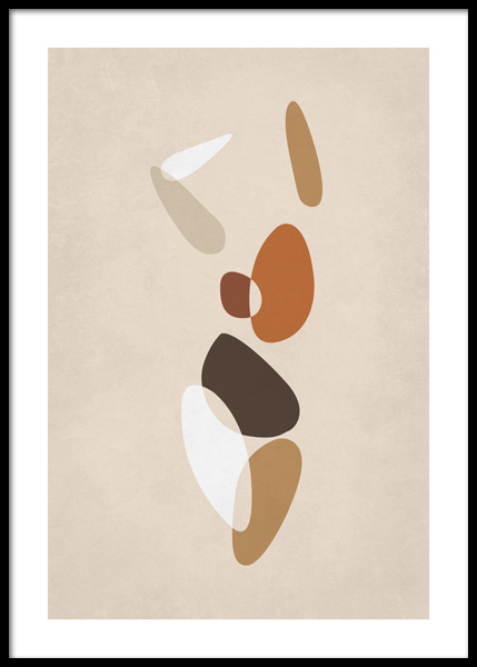 Body Shapes No2 Poster in de groep Posters / Grafische posters bij Desenio AB (14886)