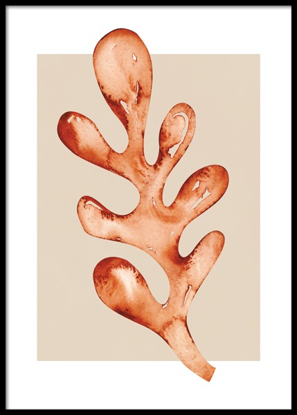 Hazel Shape Poster in de groep Posters / Kunst bij Desenio AB (14887)