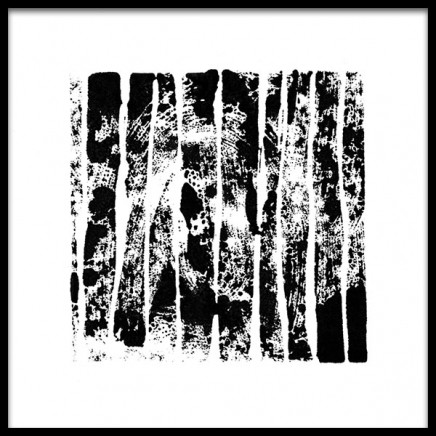 Ink Print No2  Poster in de groep Posters / Zwart wit bij Desenio AB (2235)