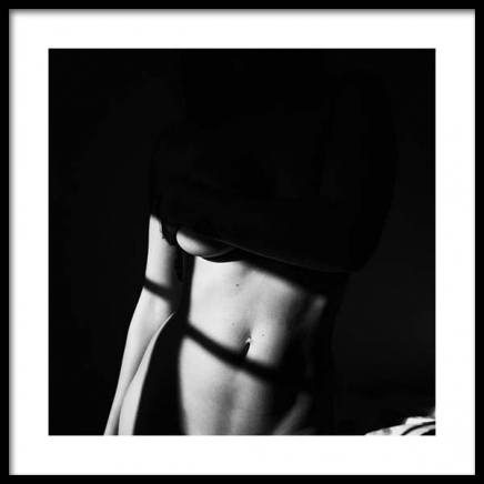 Shadows & Light Poster in de groep Posters / Zwart wit bij Desenio AB (2955)
