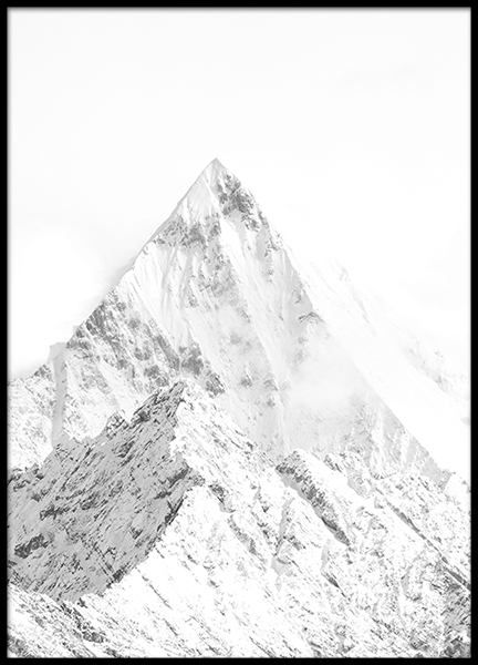 Prints en poster met mooie foto's van natuur en sneeuw