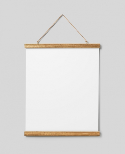 Posterhouder eik 41 cm, magneetbevestiging in de groep Accessoires / Posterhouder bij Desenio AB (PHE41)