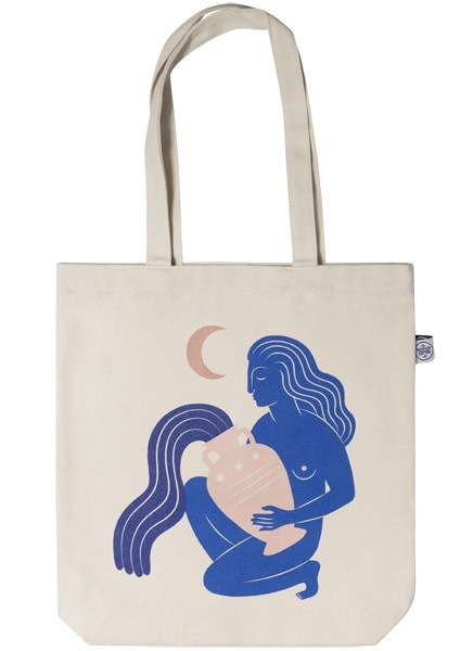 Under the Moon Tote Bag in de groep Limited edition bij Desenio AB (TOTE50143)