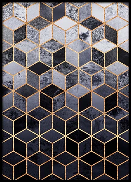 Daydream Cubes Poster in de groep Posters / Kunst bij Desenio AB (pre0021)