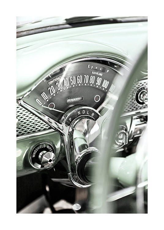 American Vintage Car Poster / Fotokunst bij Desenio AB (10641)