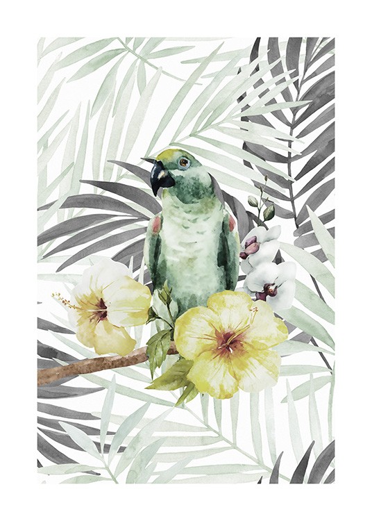 Tropical Bird No2 Poster / Insecten en dieren bij Desenio AB (10649)