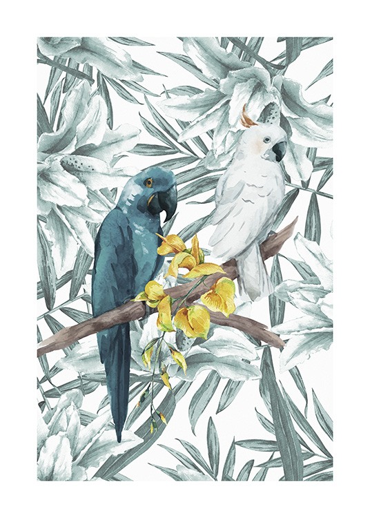 Tropical Bird No3 Poster / Insecten en dieren bij Desenio AB (10650)