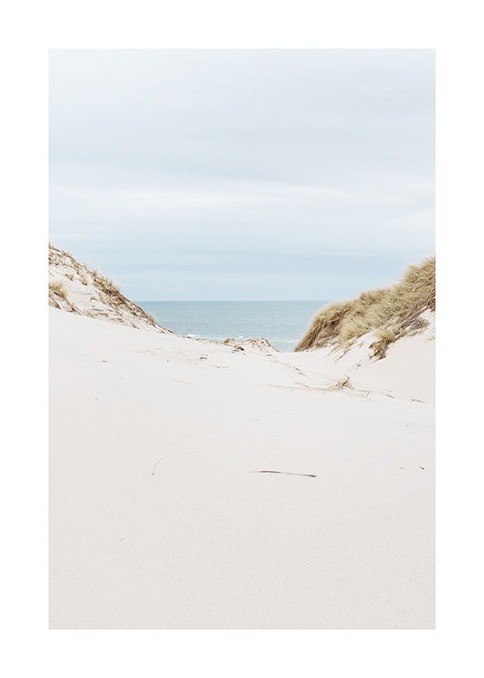 Sand Dunes by Sea Poster / Natuurmotieven bij Desenio AB (10753)