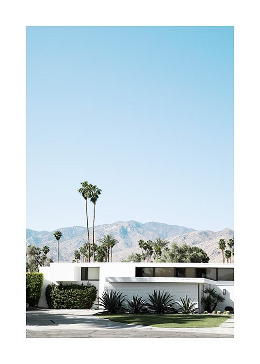 Palm Springs Modernism Poster / 50x70 cm bij Desenio AB (10796)