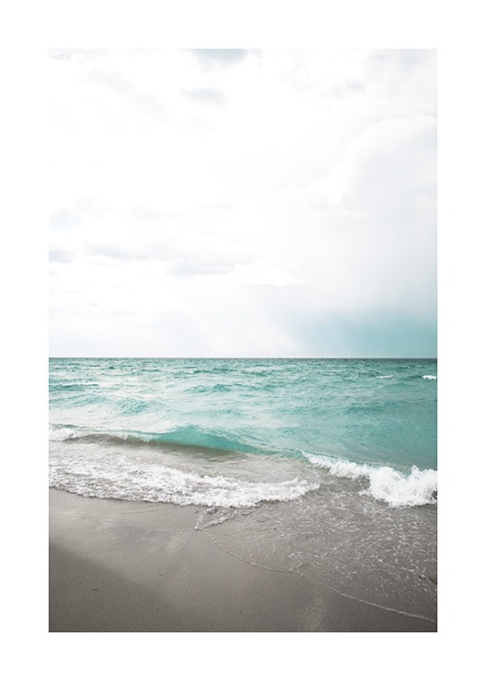Turquoise Beach Poster / Tropisch bij Desenio AB (10820)