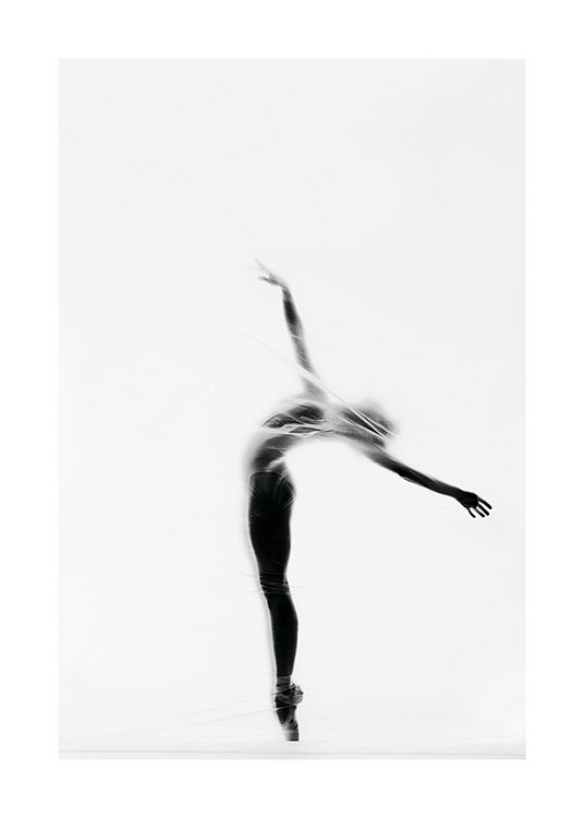 Secret Dancer Poster / Zwart wit bij Desenio AB (11136)