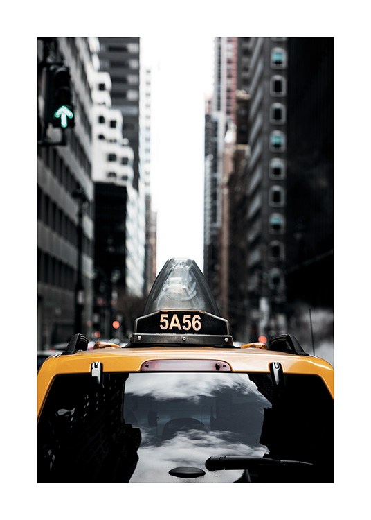 NYC Taxi Poster / Fotokunst bij Desenio AB (11327)