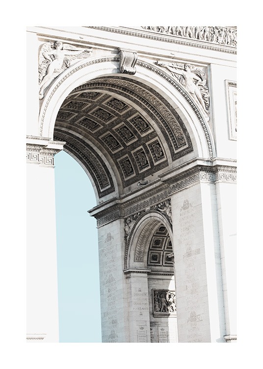 Arc de Triomphe Detail Poster / Fotokunst bij Desenio AB (11335)