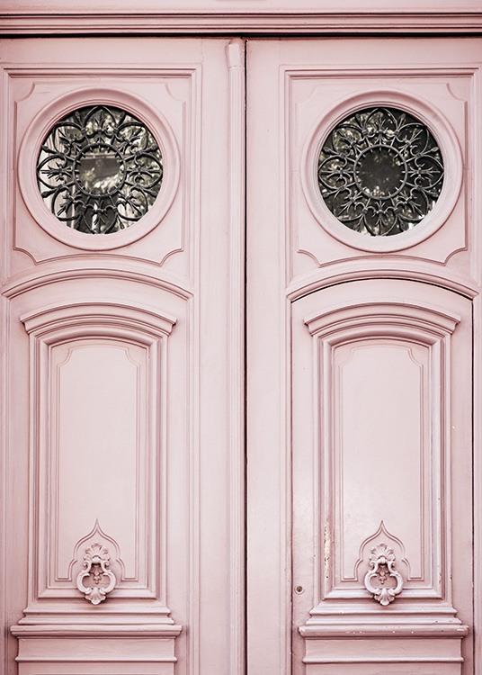 Pink Door Poster / Fotokunst bij Desenio AB (11349)