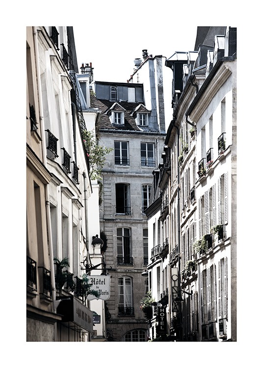 Paris Alley Poster / Fotokunst bij Desenio AB (11350)