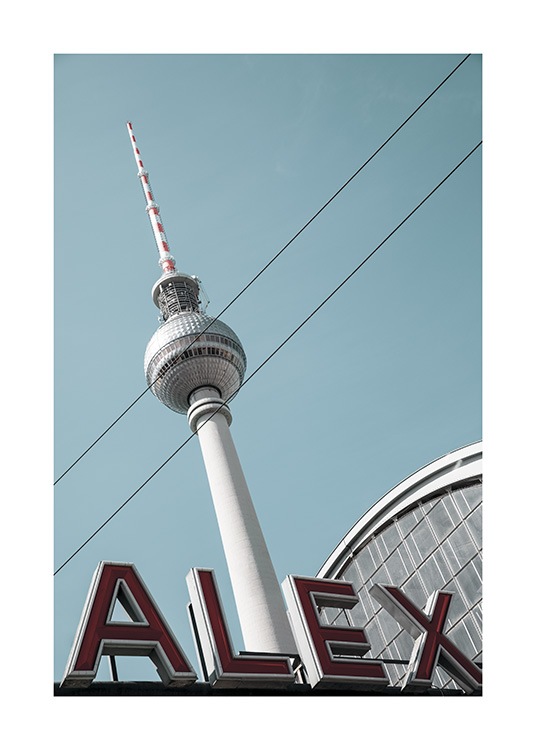 Alexanderplatz Poster / 50x70 cm bij Desenio AB (11410)