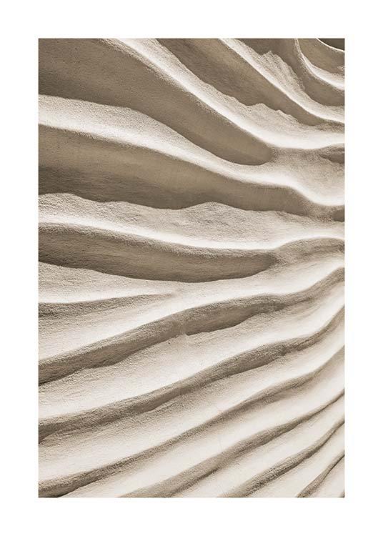 Sand Texture Poster / Natuurmotieven bij Desenio AB (11711)
