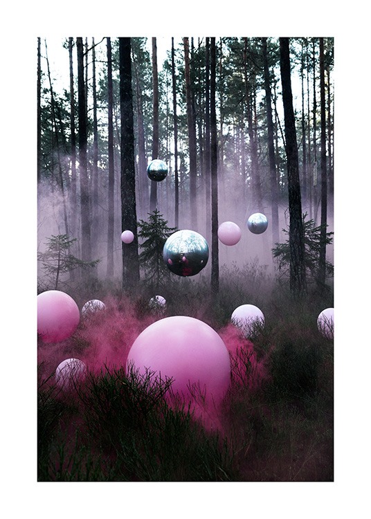 The Mysterious Forest Poster / 50x70 cm bij Desenio AB (12174)
