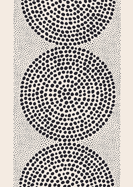 Dotted Pattern Poster / Kunst bij Desenio AB (12571)