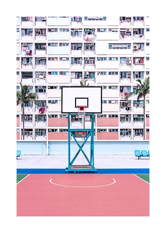 Basketball Hoop Poster / Fotokunst bij Desenio AB (12604)