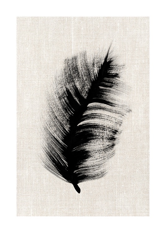 Ink Leaves No1 Poster / Kunst bij Desenio AB (12808)