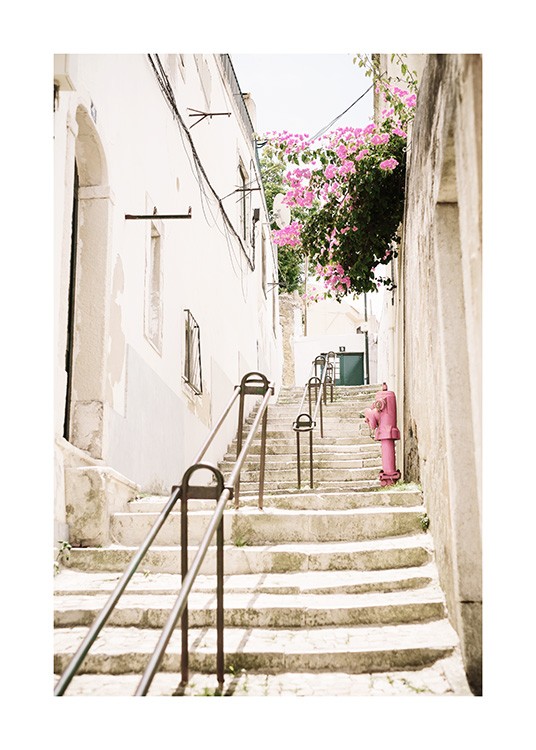 Lisbon Stairs Poster / Fotokunst bij Desenio AB (12926)