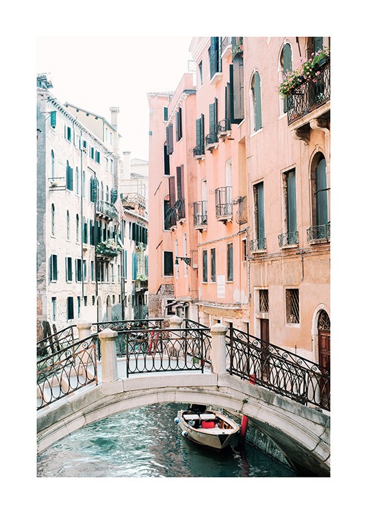 Canal in Venice Poster / Fotokunst bij Desenio AB (12932)