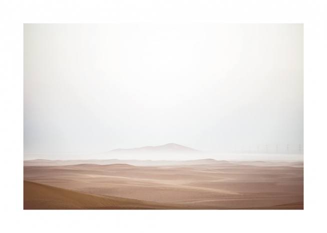 Riyadh Desert Poster / Woestijnen bij Desenio AB (13648)