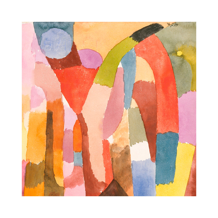Paul Klee - Movement of Vaulted Chambers Poster / Paul Klee bij Desenio AB (16820)