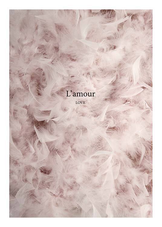 L'Amour Poster / Fotokunst bij Desenio AB (3389)