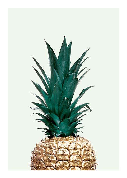 Green Pineapple, Poster / Kunst bij Desenio AB (8210)