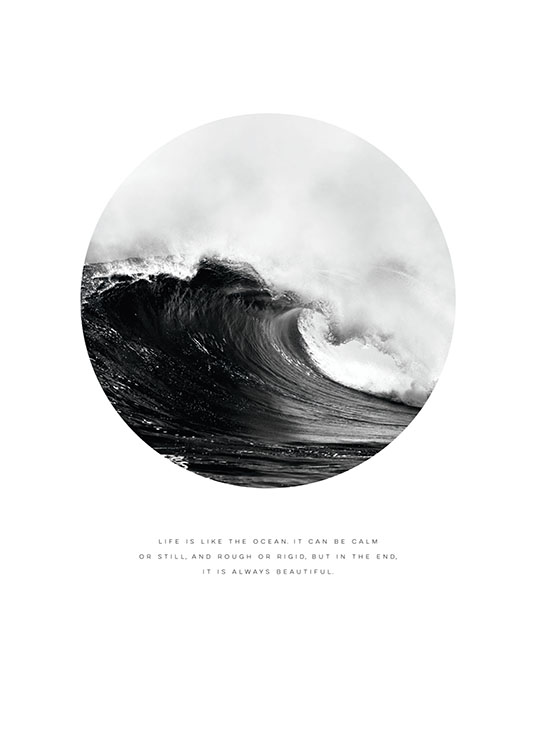 Like The Ocean, Posters / Posters met tekst bij Desenio AB (8217)