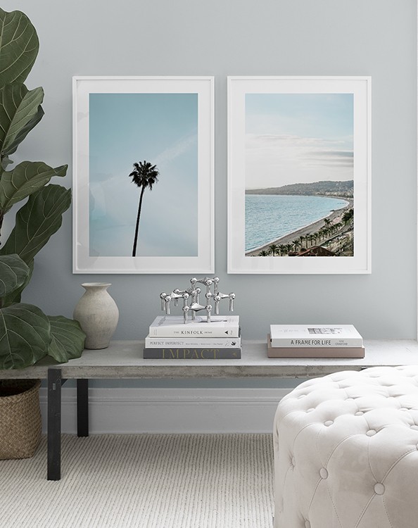 Posters met vakantiefoto's van Nice Frankrijk