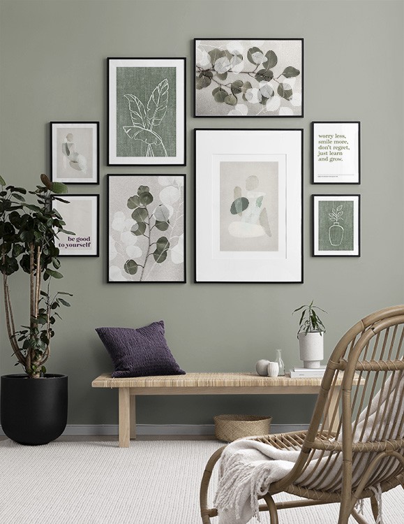 Groene illustraties