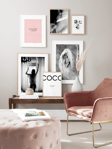 Modeposters van Desenio
